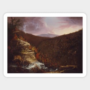From the Top of Kaaterskill Falls by Thomas Cole Sticker